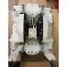 NEW! Pneumatic double diaphragm pump 1 inch inlet/outlet 35 gpm Polypropylene