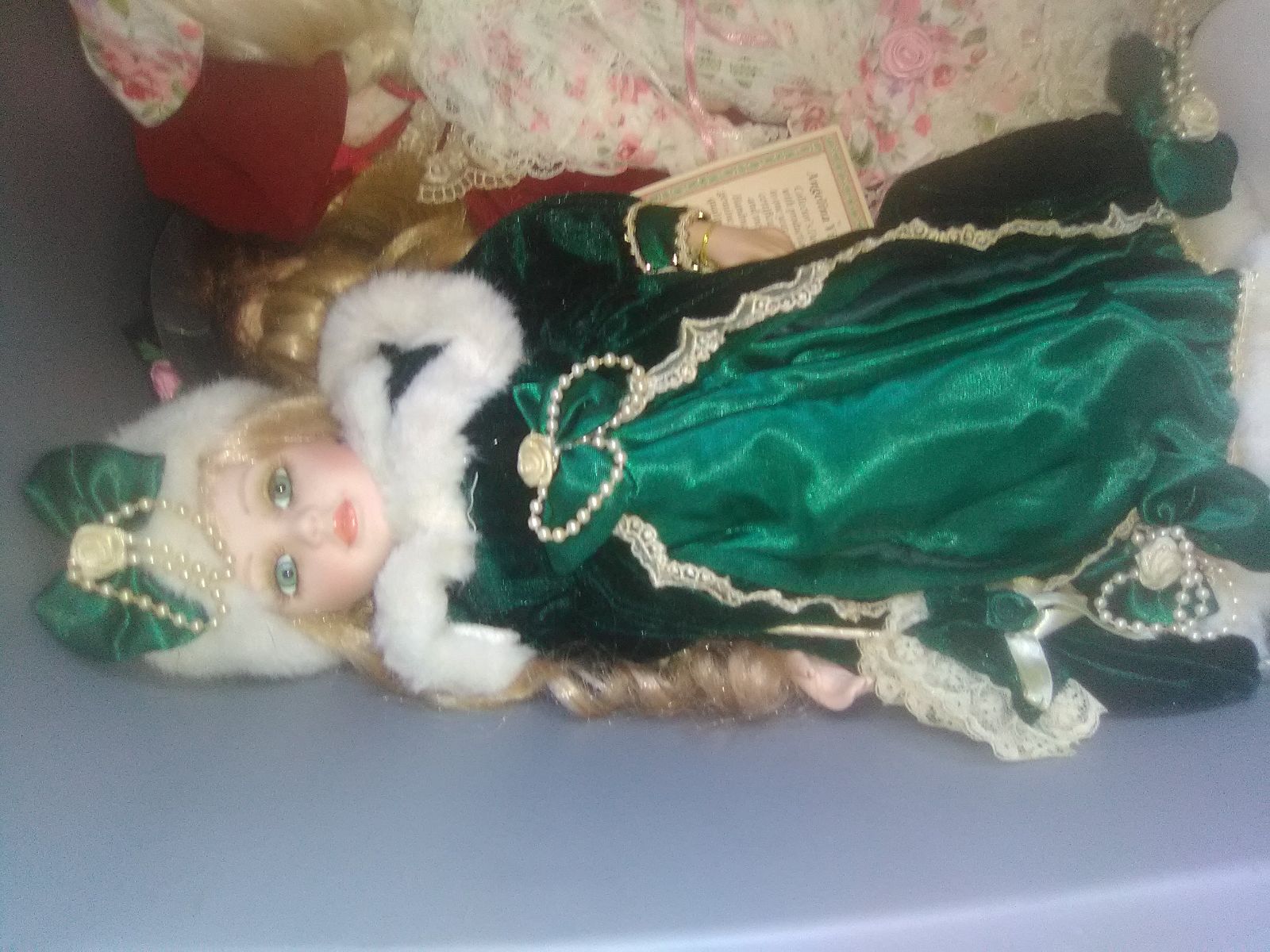 Angelina biscotti porcelain doll