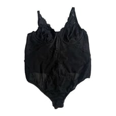 Women's Torrid Black Lace Bodysuit Sleepwear Size 1