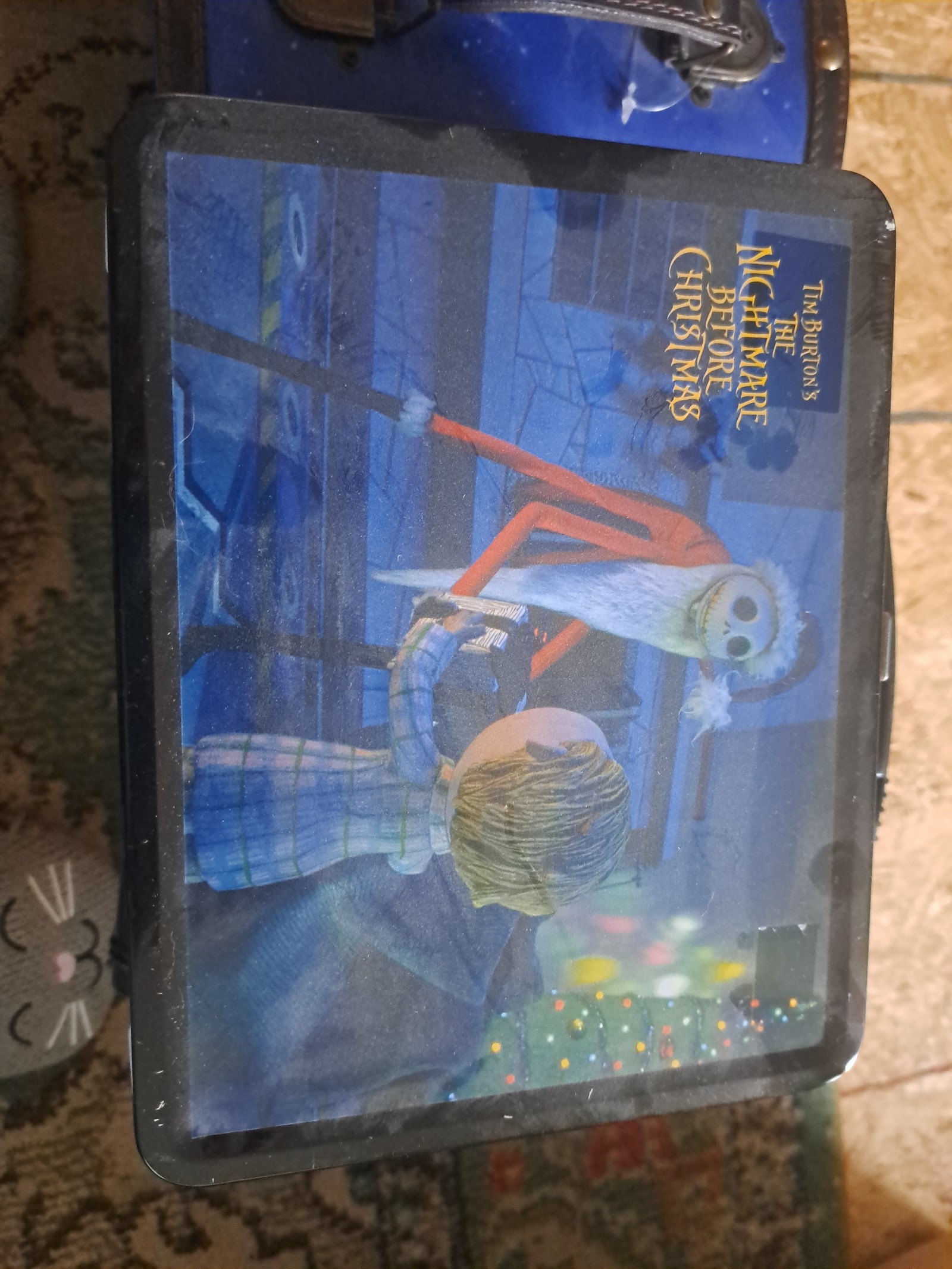 Nightmare Before Christmas lunchbox with thermos