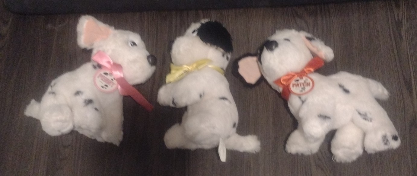 1991 Vintage Mattel 101 Dalmations PENNY Patch & Lucky