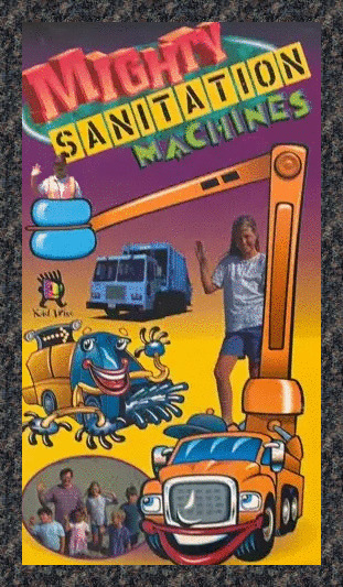 Mighty Sanitation Machines (VHS) NODA Kids special interest NTSC NEW