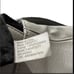 Juicy Couture Gray Faux Leather Satchel Purse with Wide Silver & Black Strap