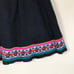 vintage sweater knit tennis skirt | full skirt mini 70s skirt | mod hippie boho