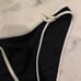 BNWT 120 SOLID & STRIPED Alden Bikini Bottom Butterluxe Blackout S Black White