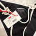 BNWT 120 SOLID & STRIPED Alden Bikini Bottom Butterluxe Blackout S Black White