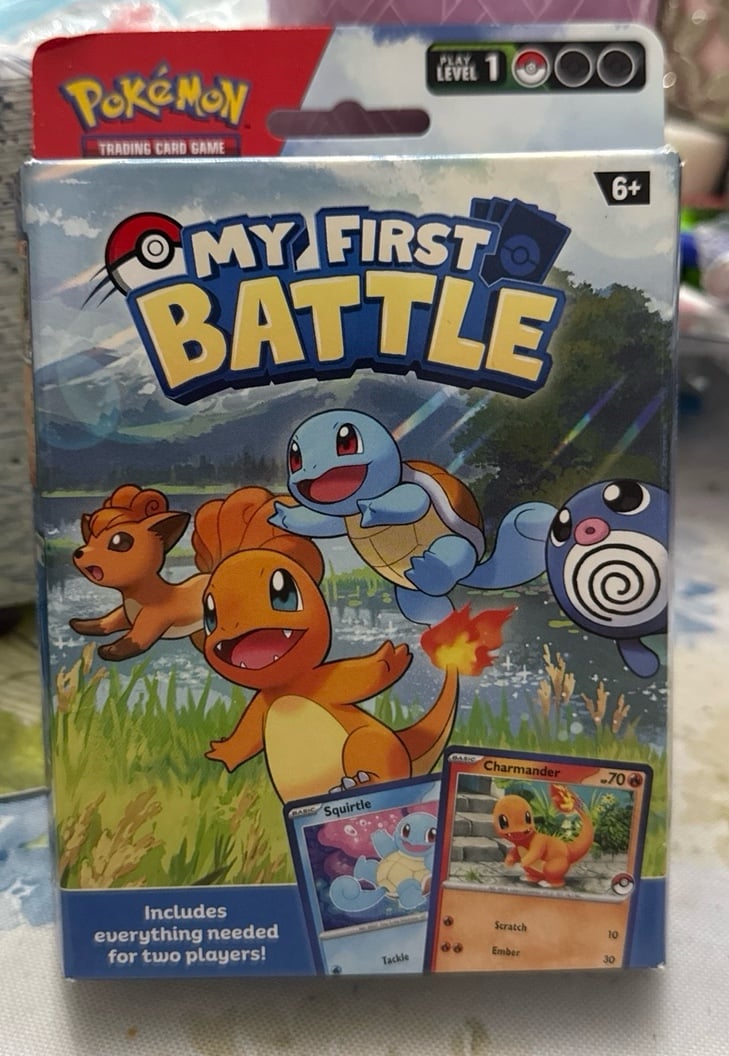 Pokemon my first battle (free shipping)