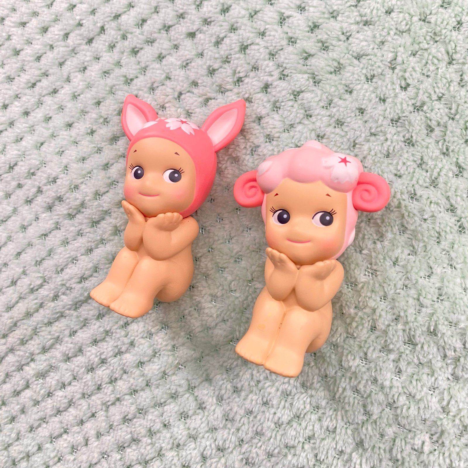 Sonny Angel hanami bundle - fawn and parrot
