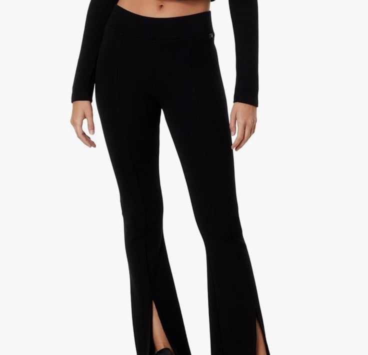 AG Jeans EmRata x AG Morrison Slim Fit Ribbed Flare small