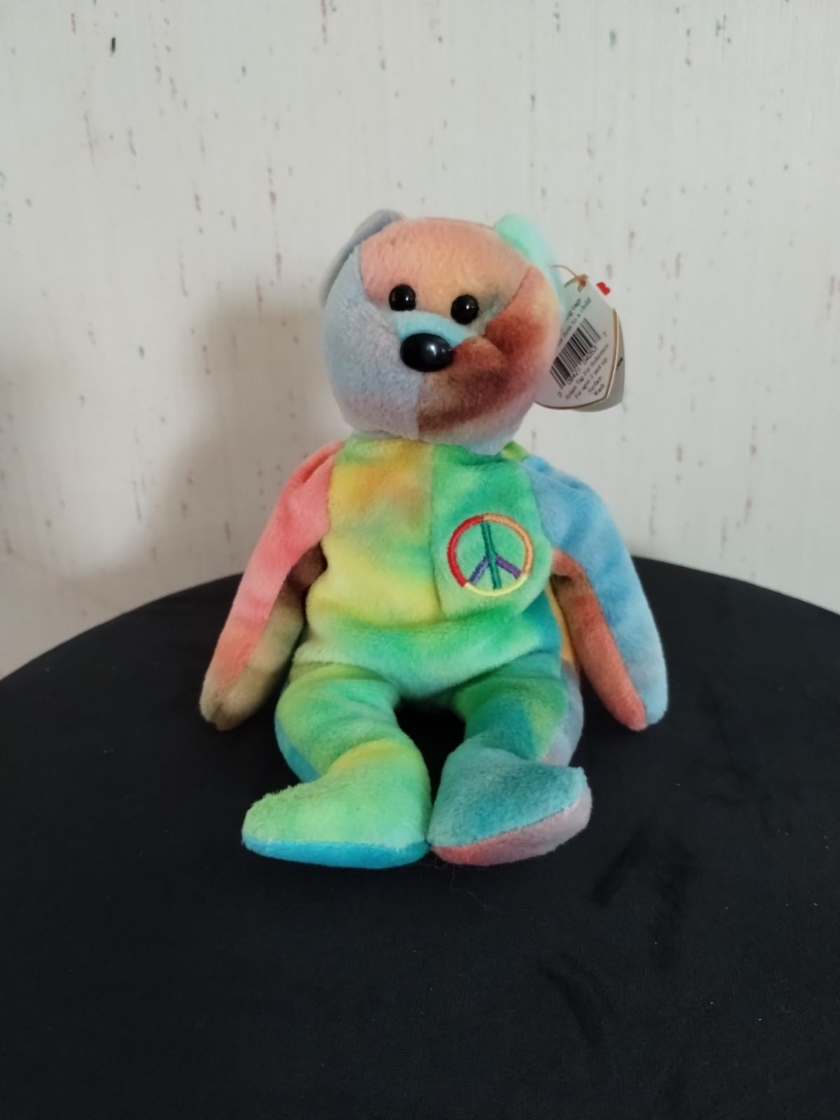 Ty Beanie Babies Peace The Bear 1&2