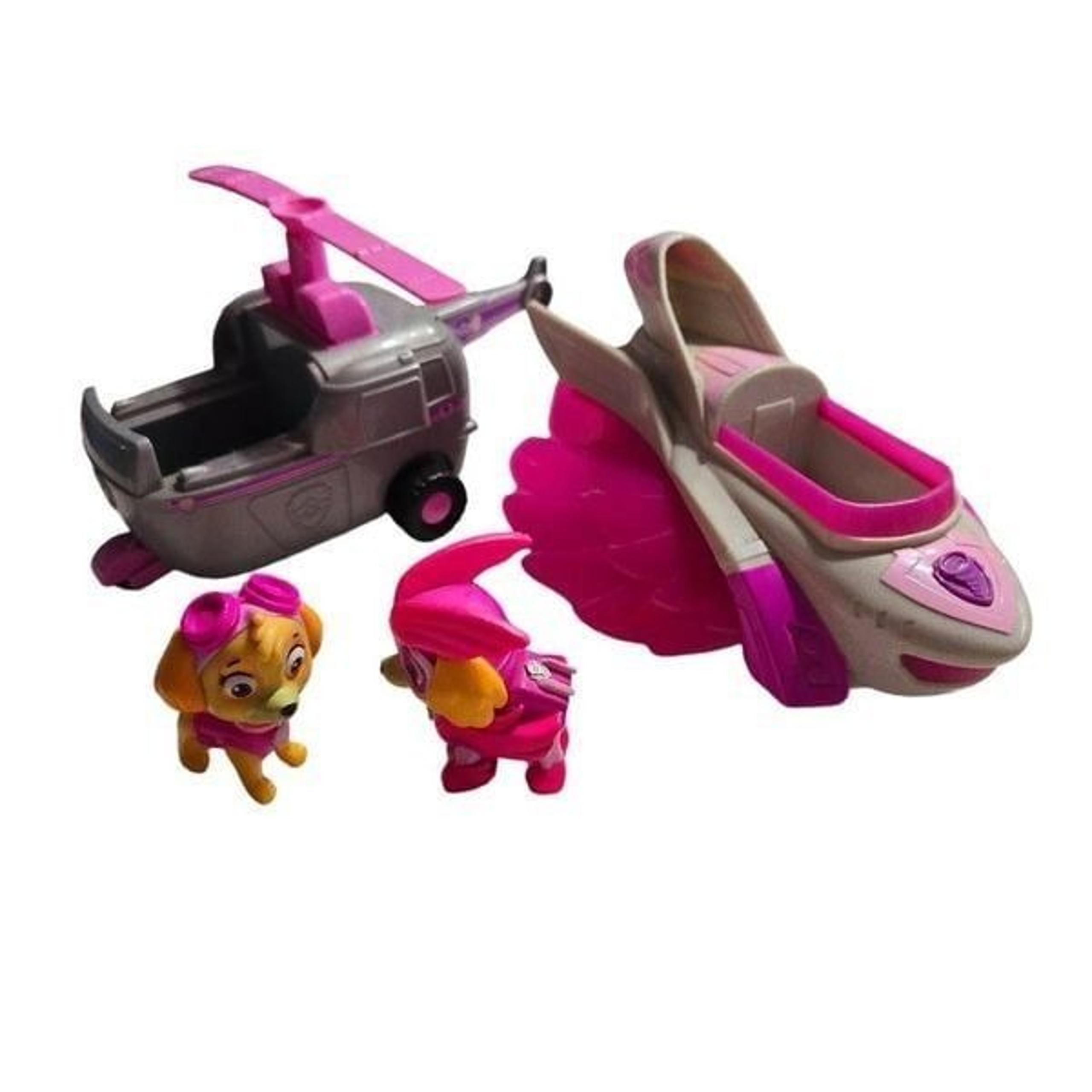 Paw Patrol Super Charged Skye Vehicle Mighty Pups and Paw Patrol Skye Rescue Hel