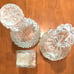 3 Beautiful Cut Glass/Crystal Bottles