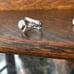 Vintage Moon stone Ring sterling silver