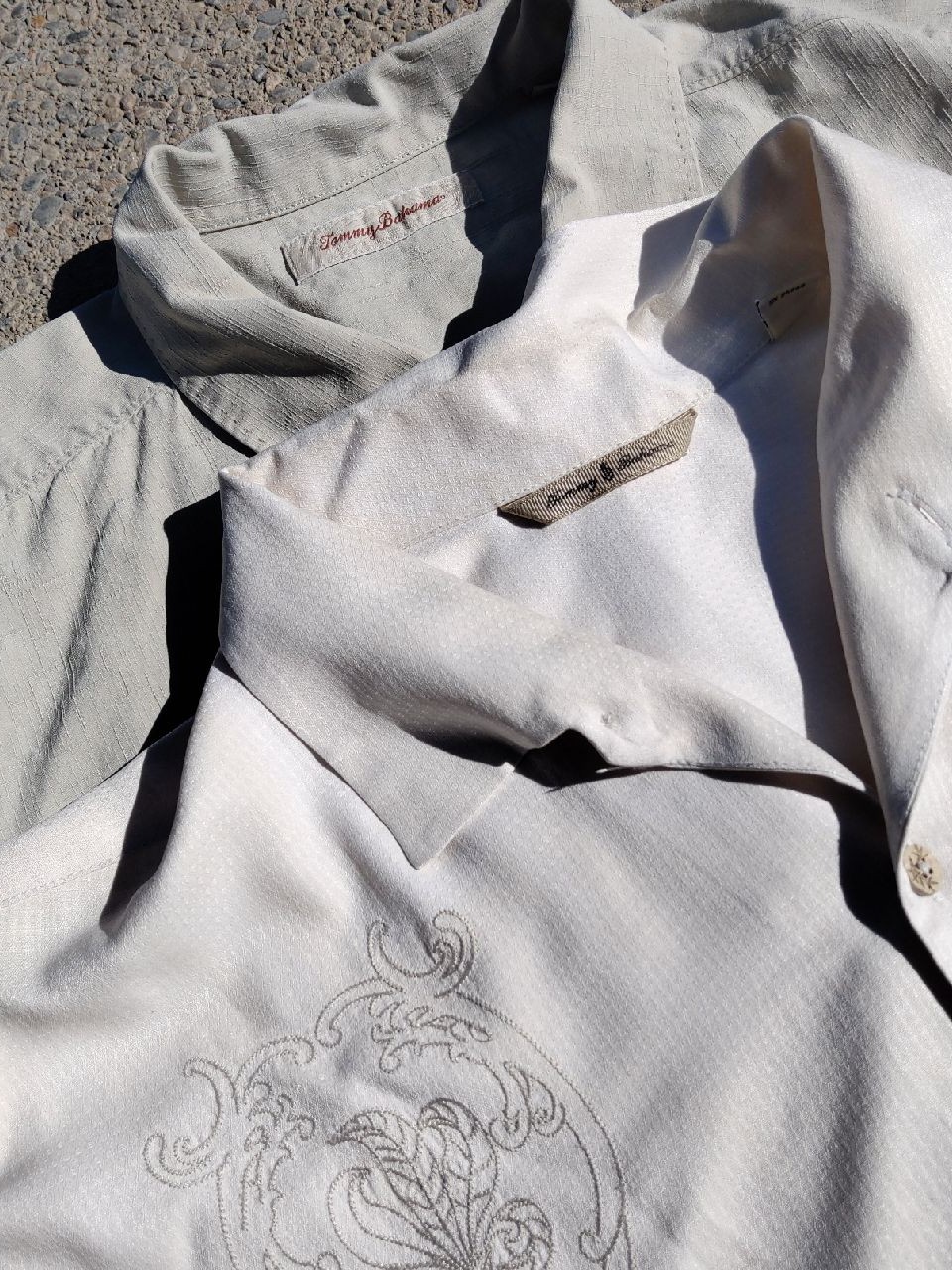 2 Tommy Bahama XXL 100% Silk