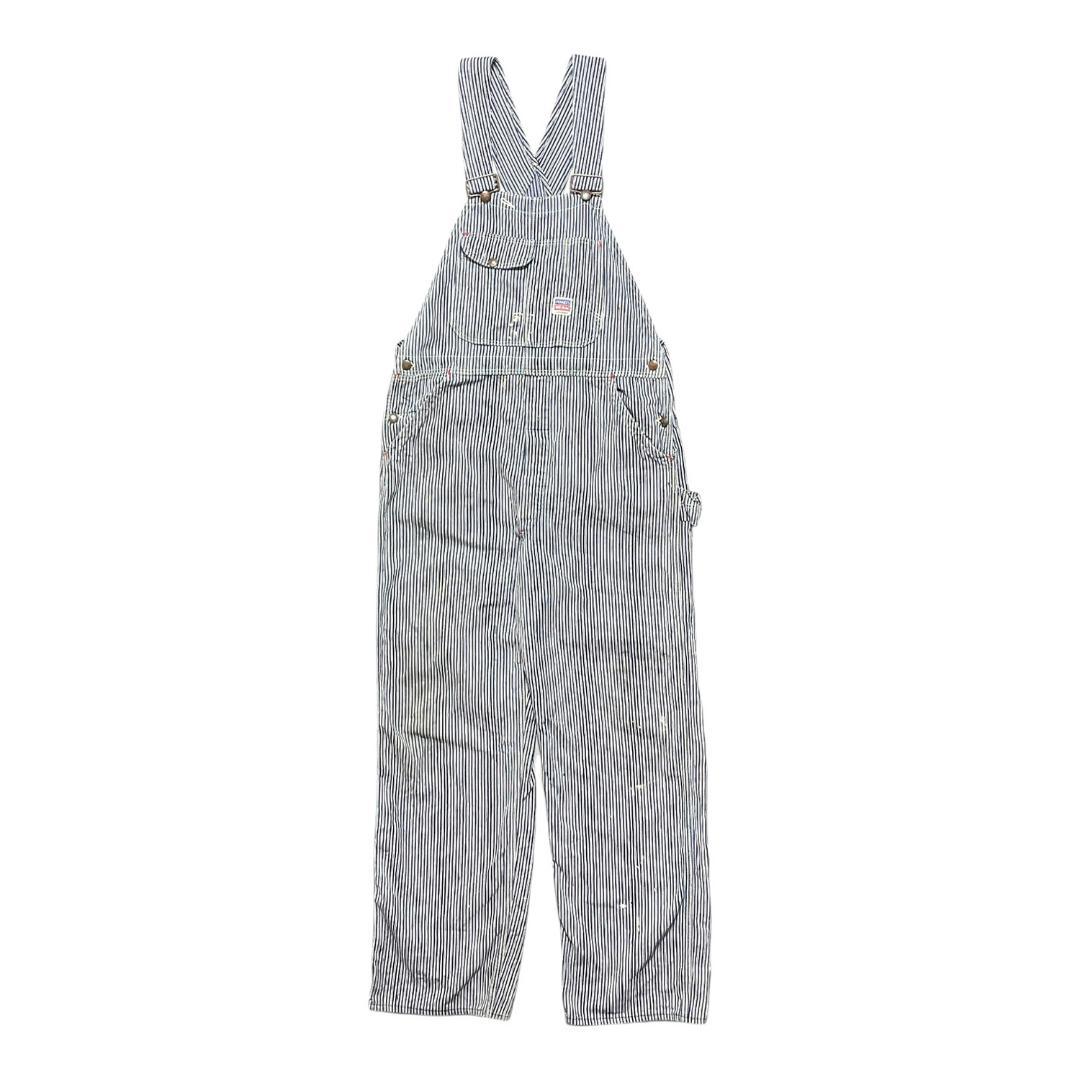 40s Pennys Big Mac Hickory Stripe Work Overalls