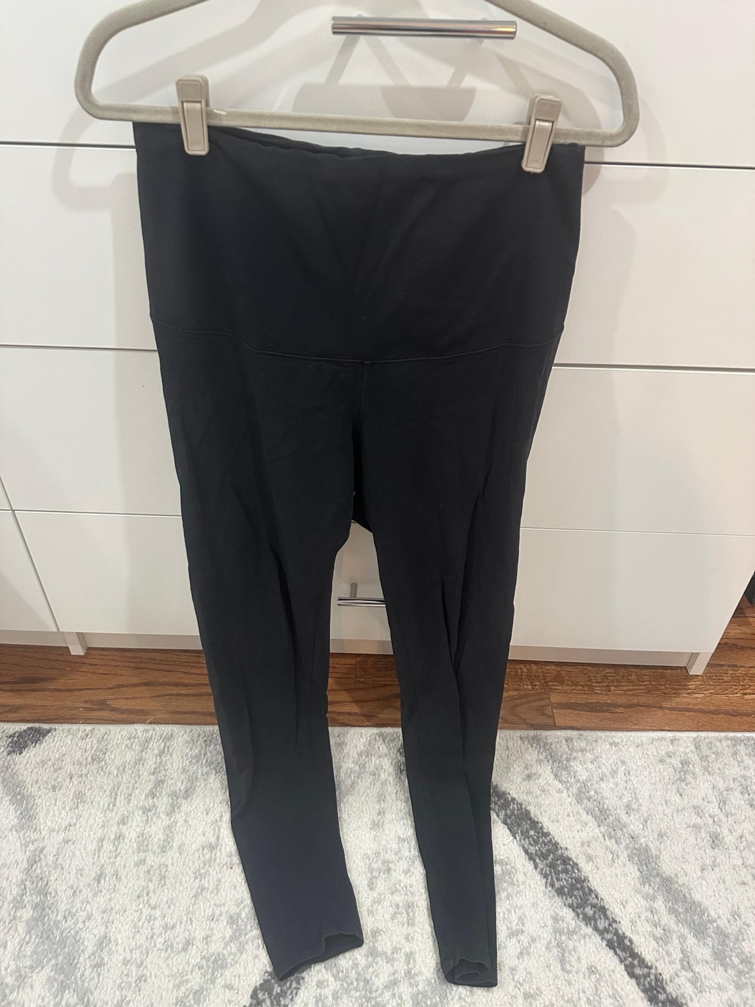 Motherhood Bounceback Collection Black Leggings -Size L