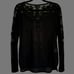 NEW Free people New Romantics Jilly tee lace top Black Size: XS