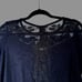 NEW Free people New Romantics Jilly tee lace top Black Size: XS