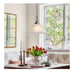 Vintage Plug in Pendant Light,Hanging Lights with Plug in Brushed Nickel