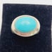 Designer Joseph Esposito Turquoise Ring 925 Sterling Silver Size 9 Signed 14 gr