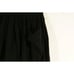 Vintage Cottage Peasant Stretch Cotton Skirt Pockets Benetton Lagenlook XS Black