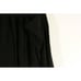 Vintage Cottage Peasant Stretch Cotton Skirt Pockets Benetton Lagenlook XS Black