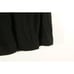 Vintage Cottage Peasant Stretch Cotton Skirt Pockets Benetton Lagenlook XS Black
