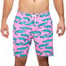 Chubbies Men's Classic Swim Trunks 7 The Glades Lined Boardshorts in X-Large
