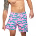 Chubbies Men's Classic Swim Trunks 7 The Glades Lined Boardshorts in X-Large