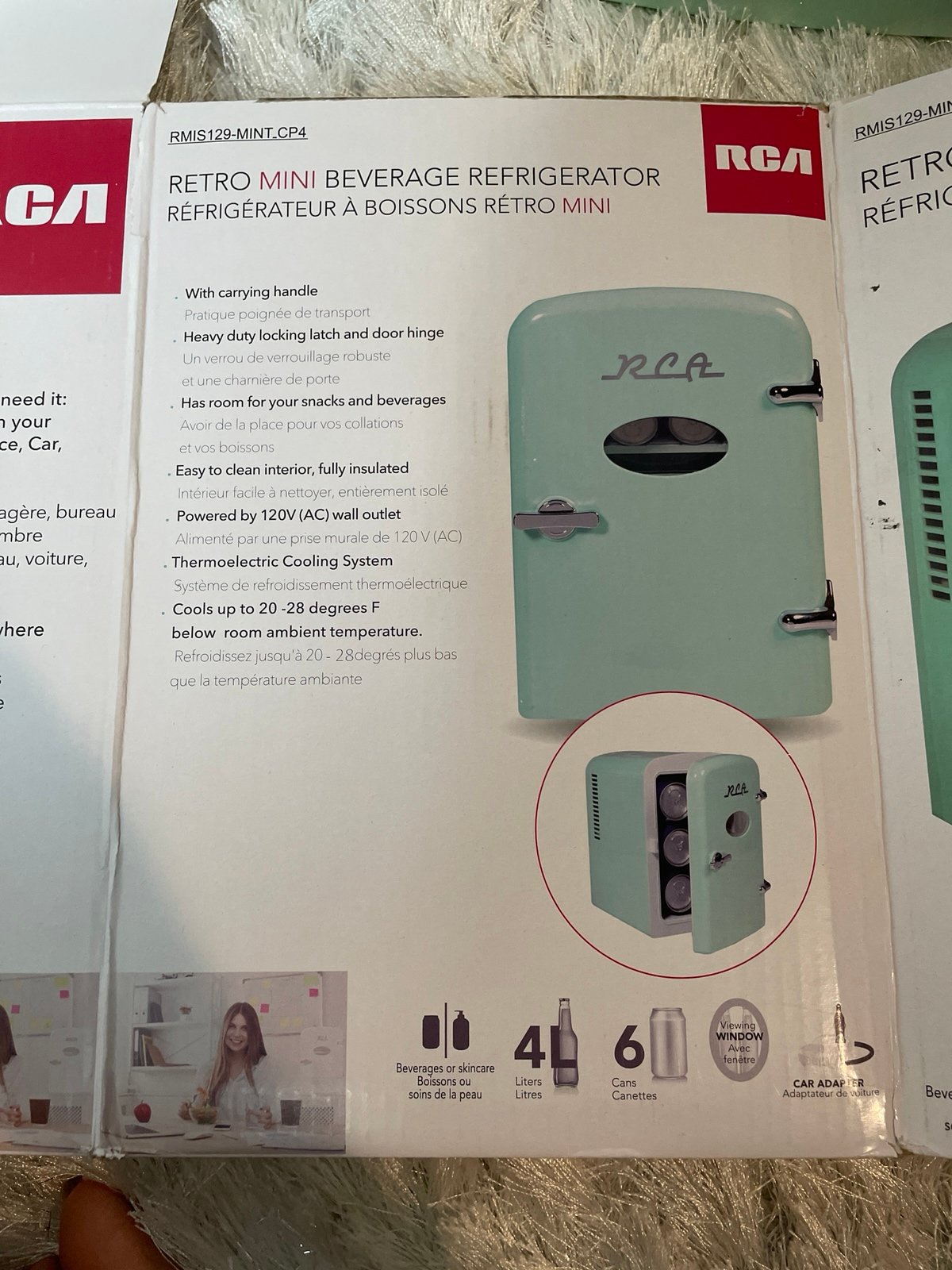 RCA Retro Mini Fridge