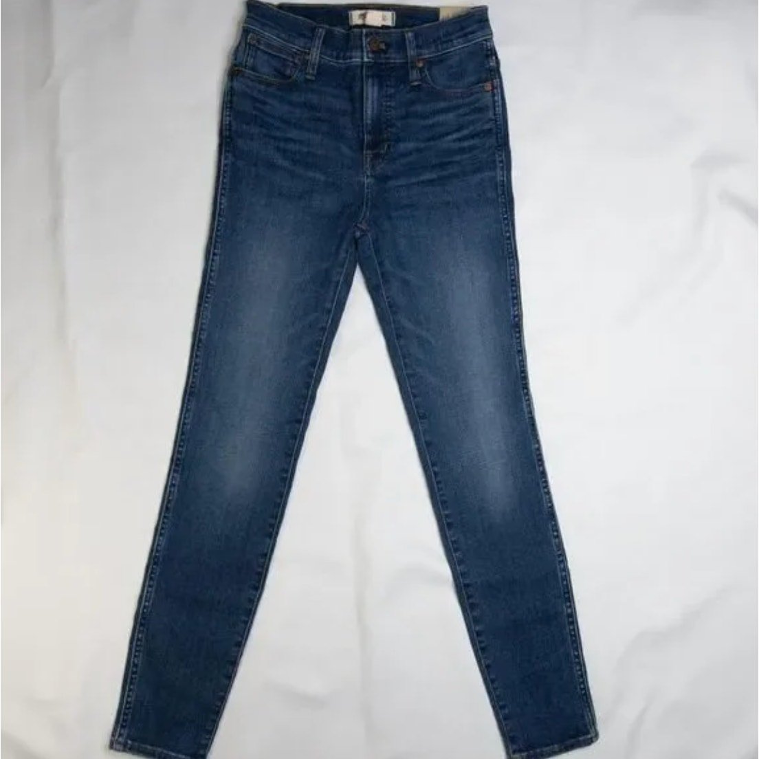 New! Madewell 10 High-Rise Skinny Jeans in Bradshaw Wash, size 25