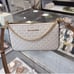 MICHEAL KORS Jet Set Pouchette Crossbody Signature Vanilla
