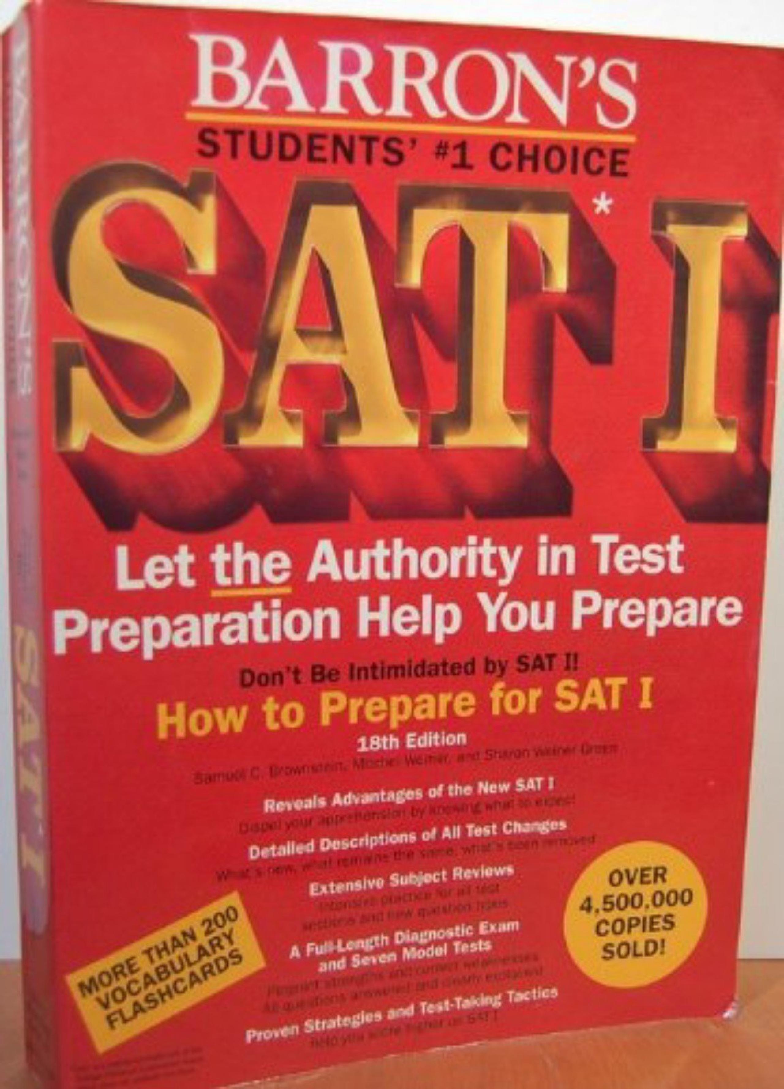 Barron's SAT 1 Student Book