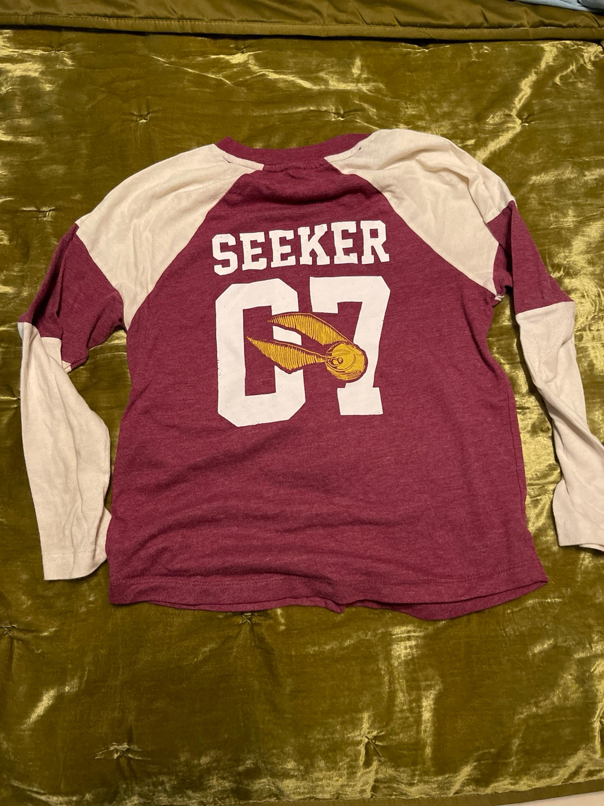 Boys Harry Potter seeker shirt
