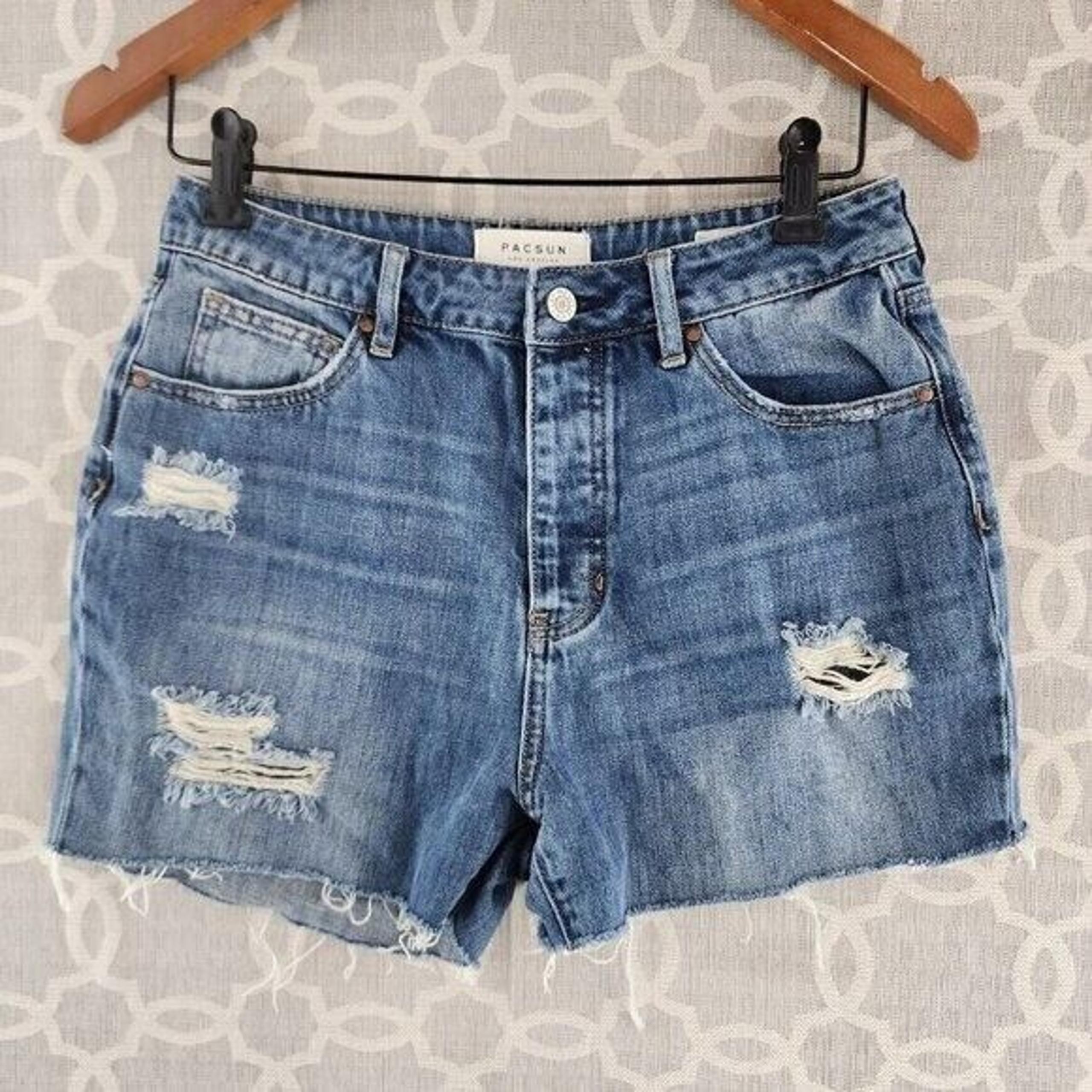 Pacsun Mom Jean Shorts Women's 27 Distressed