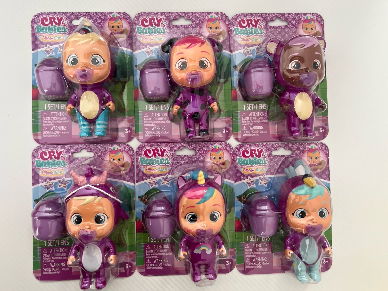 Cry babies violet edition - complete set