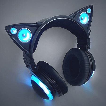 Wired Cat Headphones Brookstone