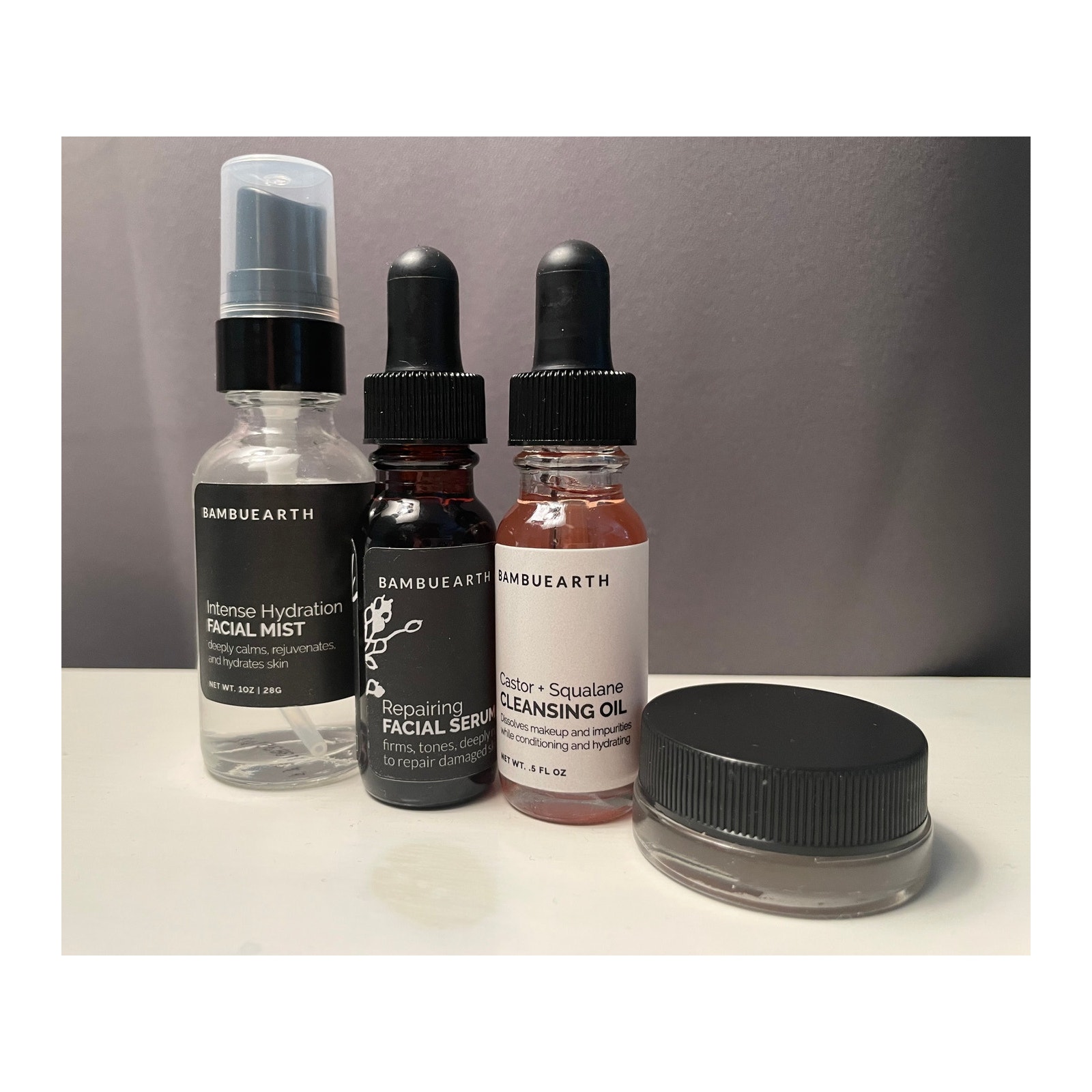 Bambu Earth Travel Size Skincare Set All Natural