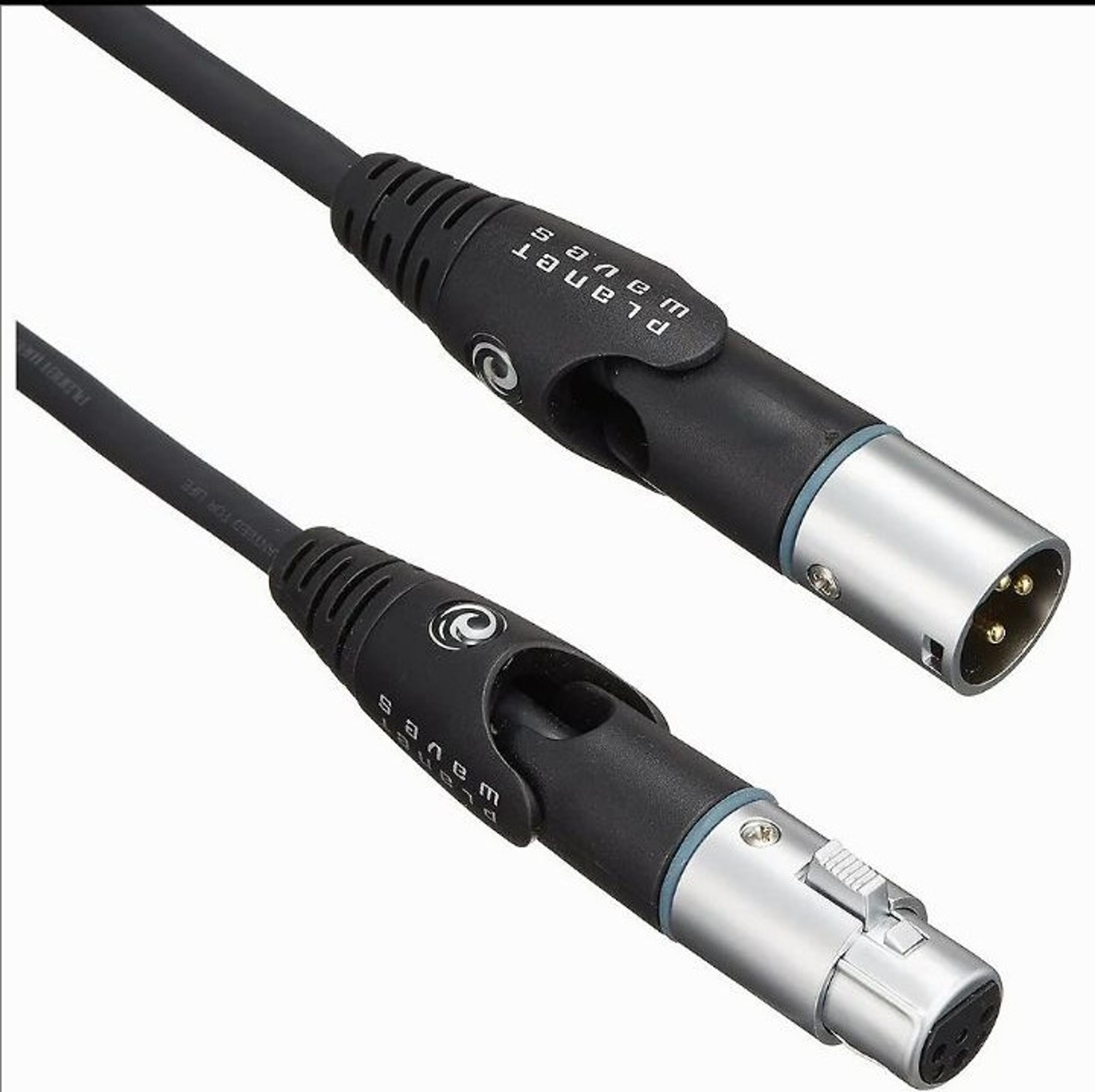 PLANET WAVES 10 FOOT CUSTOM SERIES MICROPHONE CABLE