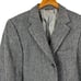Banana Republic Y2K 42R Gray Black Herringbone 100% Wool Blazer Sports Coat