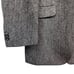 Banana Republic Y2K 42R Gray Black Herringbone 100% Wool Blazer Sports Coat