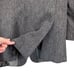 Banana Republic Y2K 42R Gray Black Herringbone 100% Wool Blazer Sports Coat