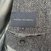 Banana Republic Y2K 42R Gray Black Herringbone 100% Wool Blazer Sports Coat