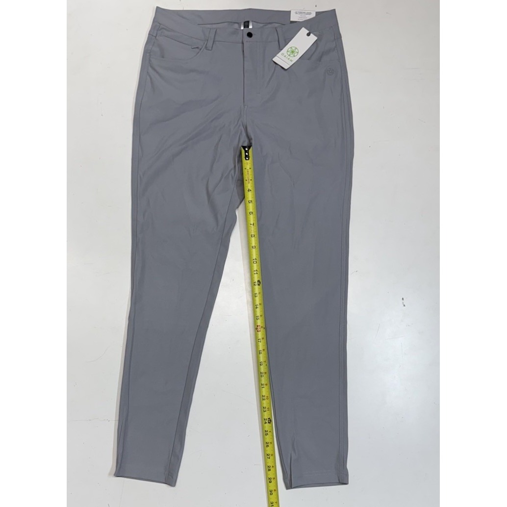 Gaiam Mens Commuter Pants Sleet Gray M 32x32 NWT 70 Studio to Street Comfort