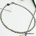 Freshwater pearl string bracelet with star detailing