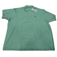 Lacoste Mens Size 4X Green L1212 Classic Fit Polo Shirt Short Sleeve NWT