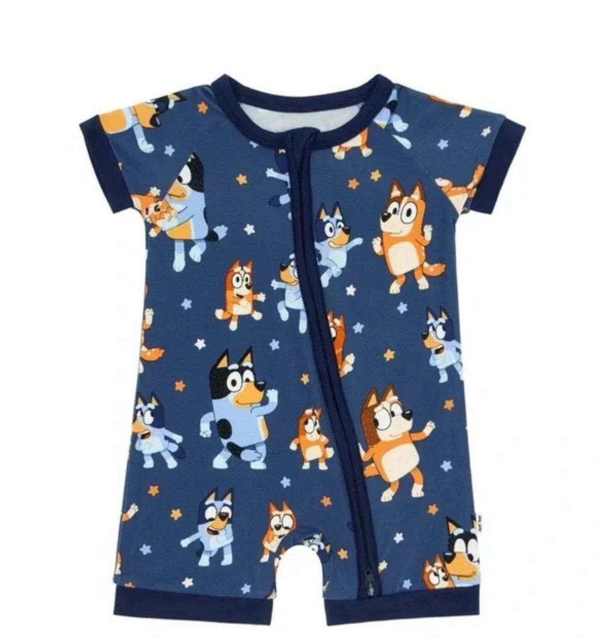 Little Sleepies Bluey Dance Mode Shorty 18-24 months NIB