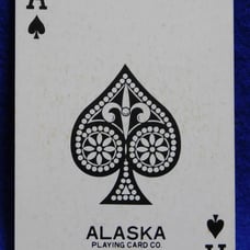 Alaska Trump Card (Panda Pattern) Showa Retro ☆Rare!!☆