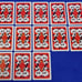 Alaska Trump Card (Panda Pattern) Showa Retro ☆Rare!!☆