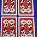 Alaska Trump Card (Panda Pattern) Showa Retro ☆Rare!!☆